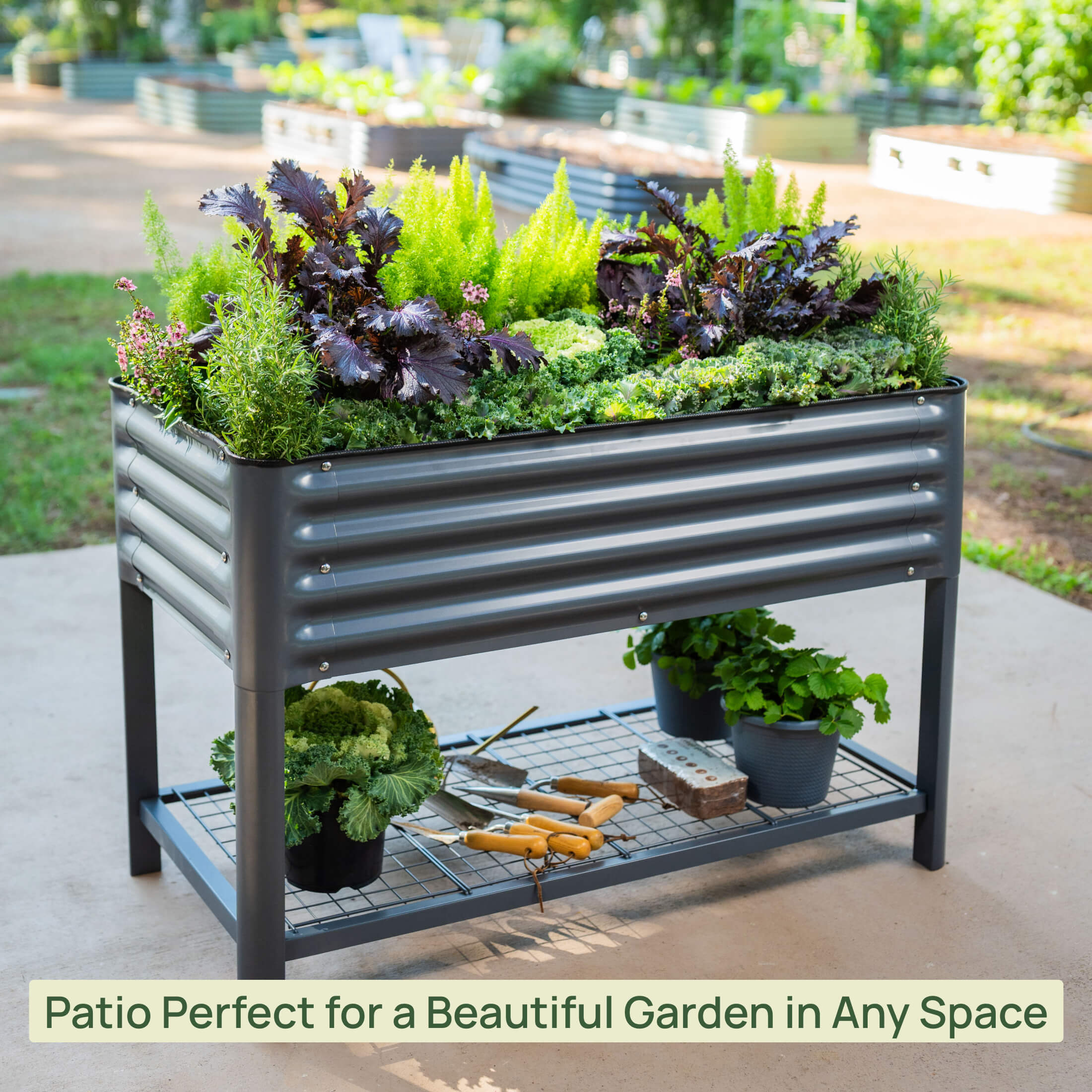 Elevated Garden Bed - 2' x 4' - Image 11