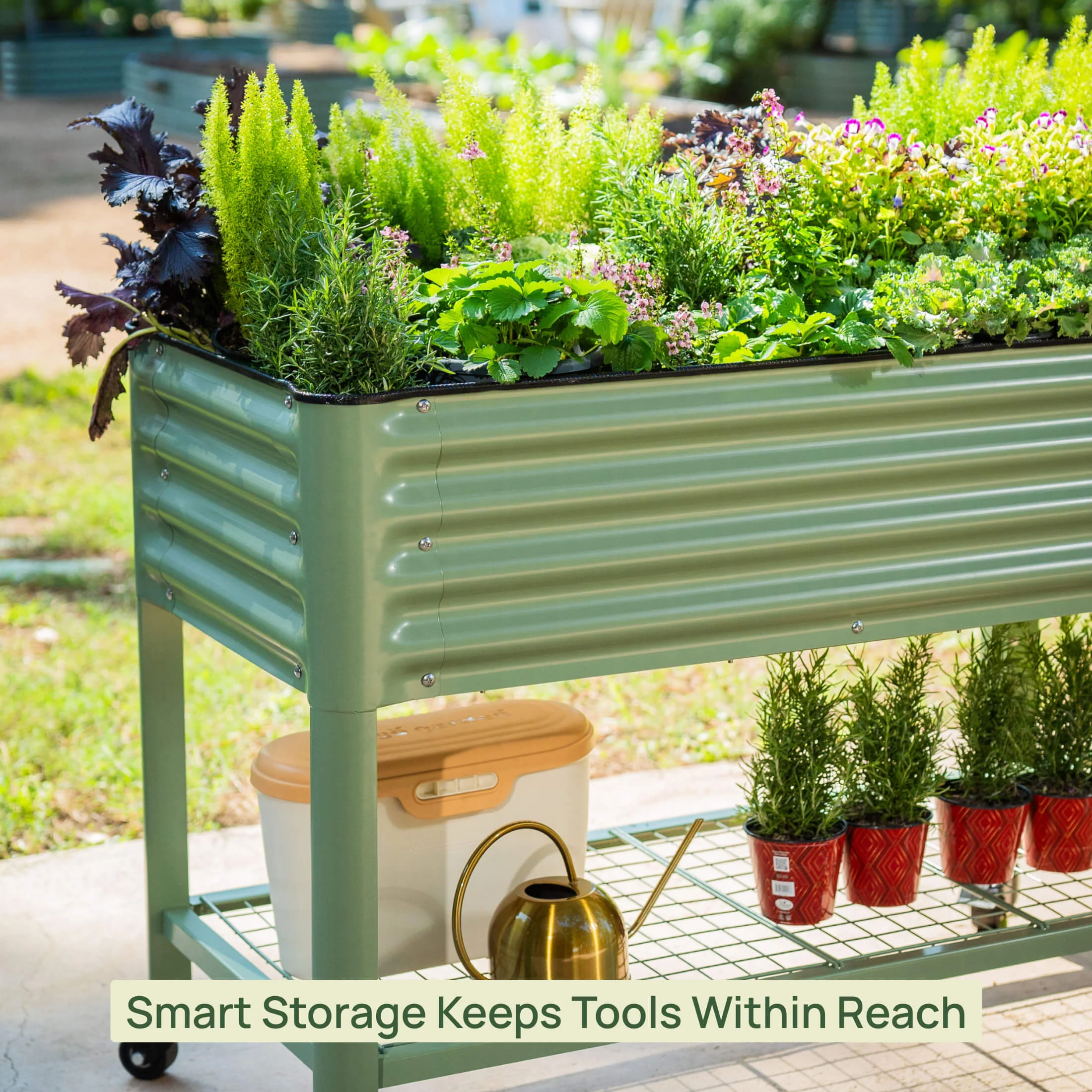 Elevated Garden Bed - 2' x 4' - Image 14