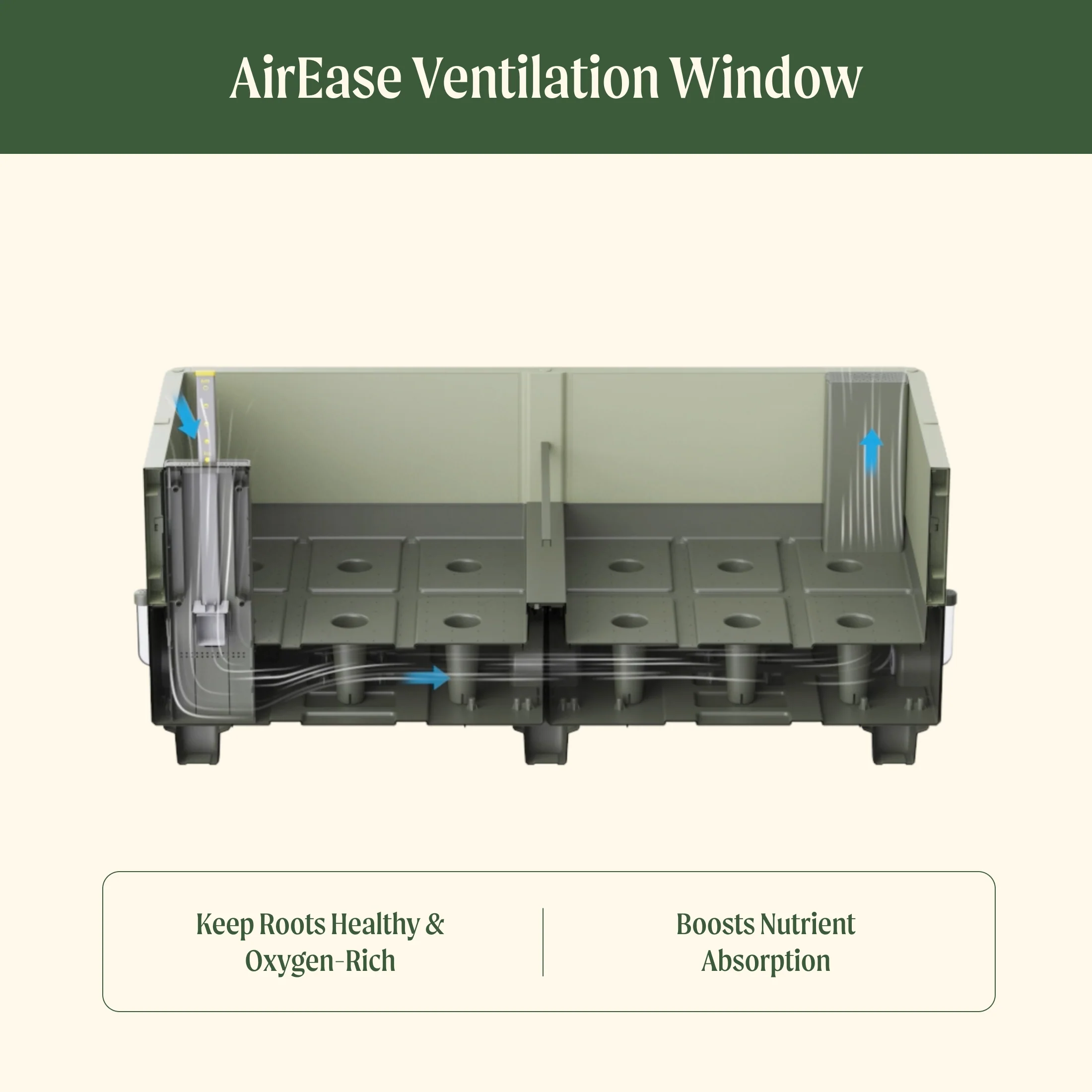 EZCube Self-Watering Planter 21" x 24" - Image 11